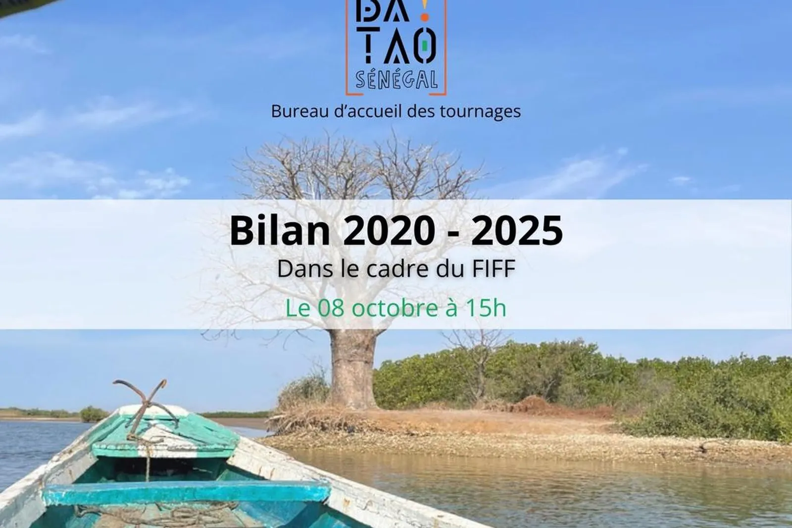 Visuel du bilan BATAO 2020-2025 au FIFF